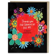 Thank You for Showing Up Empathy Card